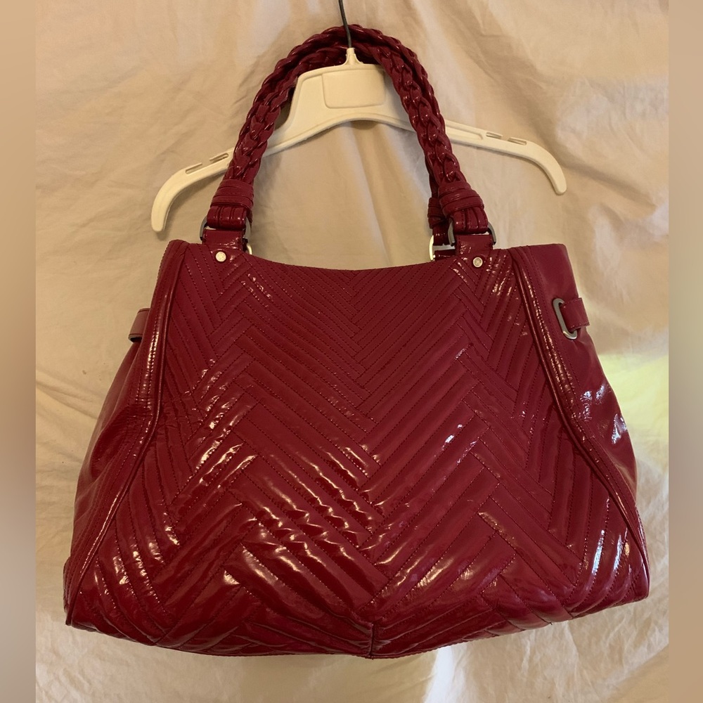 ✨💥⚡️ Cole Haan Laury Patent Medium Tote Pink Est. MSRP $495
